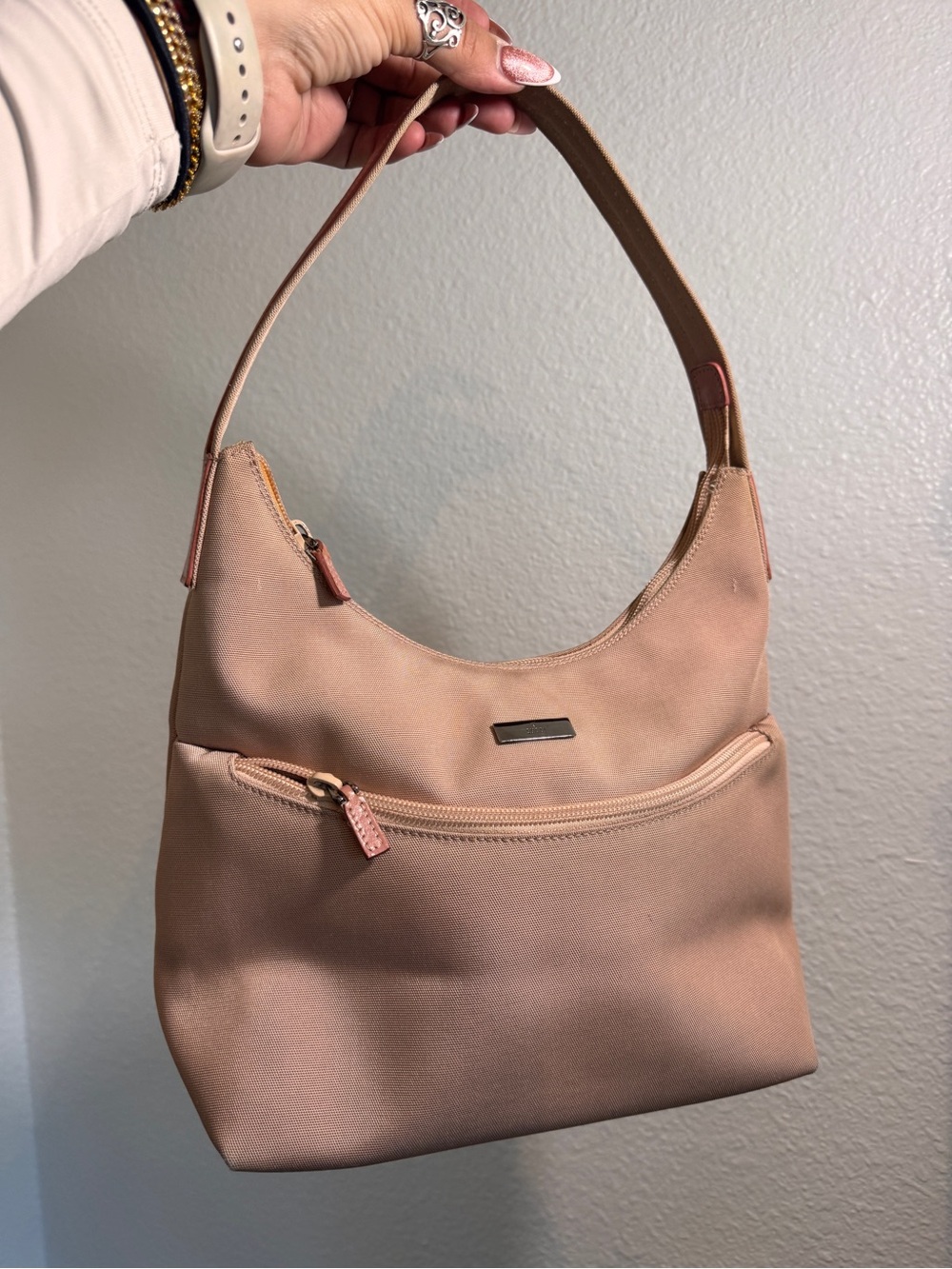Gucci Nylon Shoulder Hobo Bag